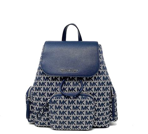 Michael Kors Abbey Large Cargo Backpack (Navy) 